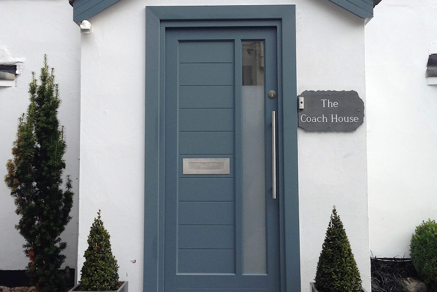 Timber wooden entrance doors Leamington Spa